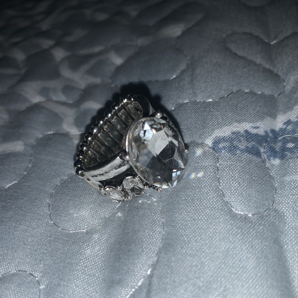 costume jewelry crystal ring